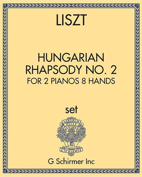 Hungarian Rhapsody No. 2 For 2 Pianos, 8 Hands