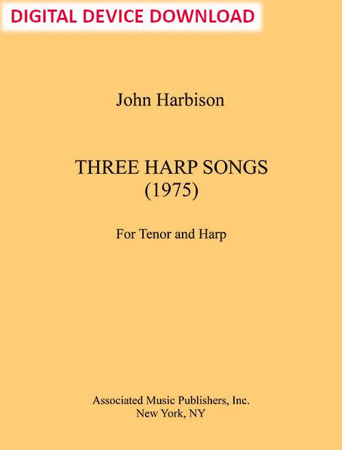 Three Harp Songs - Digital