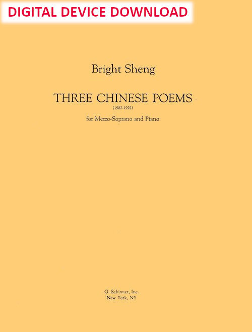 Three Chinese Poems - Digital