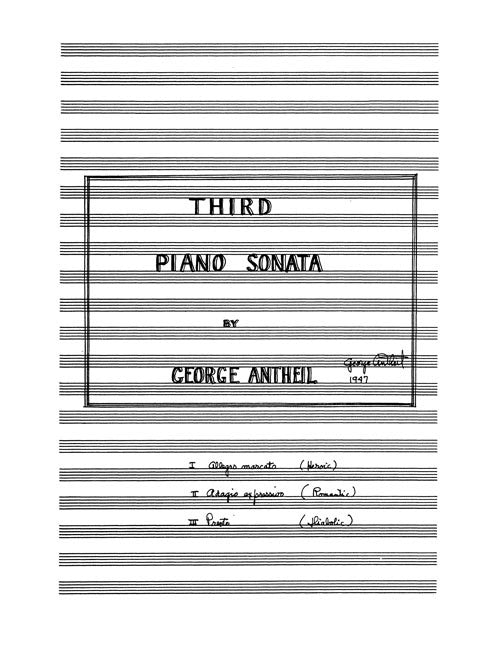 Sonata No. 3 for Piano - Digital