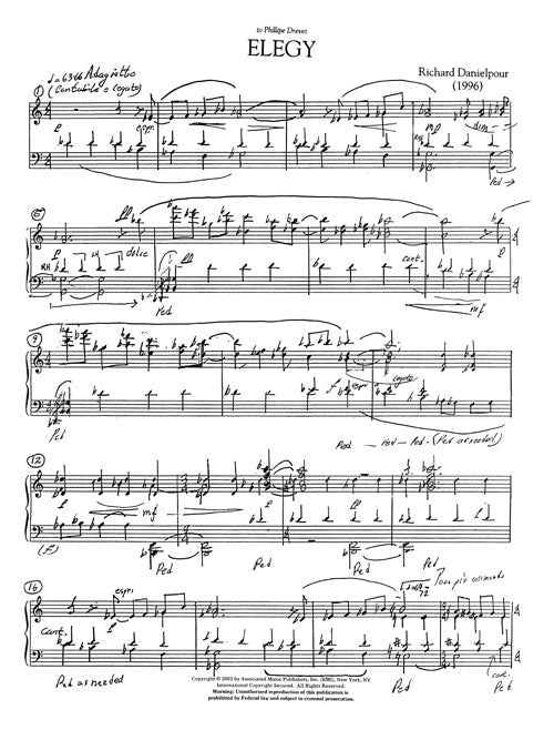 Elegy (for Solo Piano) - Digital (Not Printable)