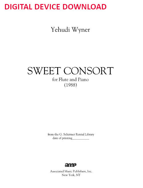 Sweet Consort - Digital (Not Printable)