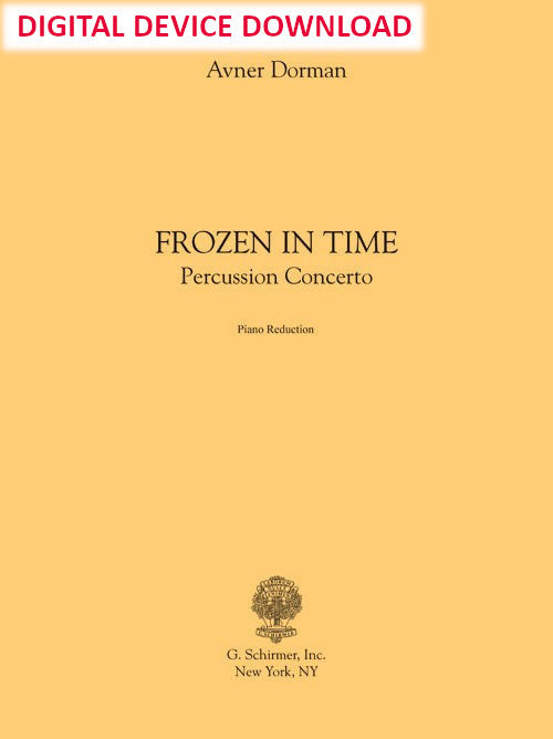 Frozen in Time - piano score only - Digital