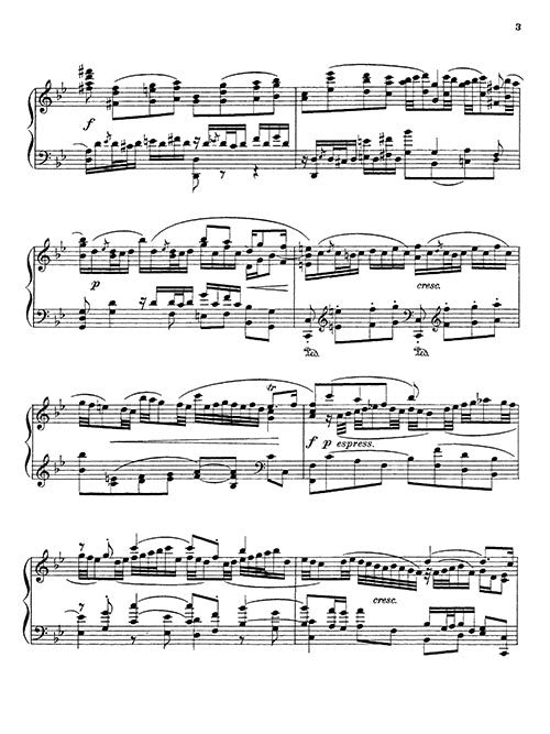 Partita No. 1 in B-flat (BWV 825) arr. Bauer - Digital (Not Printable)