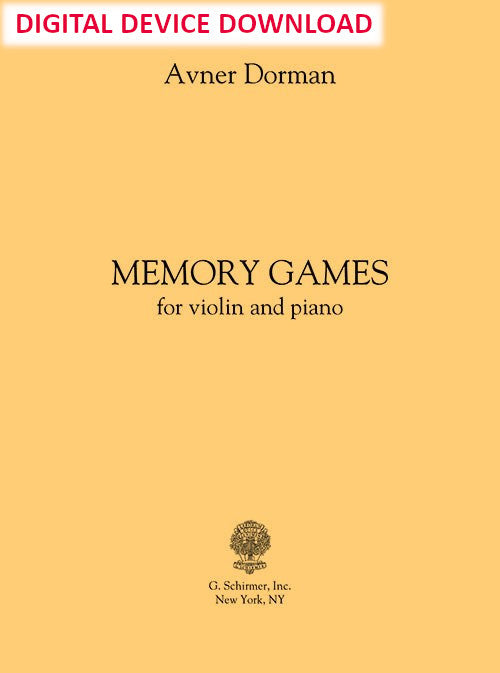 Memory Games (for violin and piano) - Digital