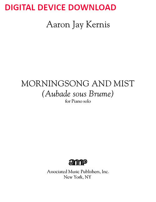 Morningsong and Mist (Aubade sous Brume) - Digital