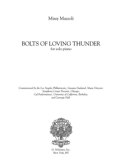 Bolts of Loving Thunder - Digital (Not Printable)