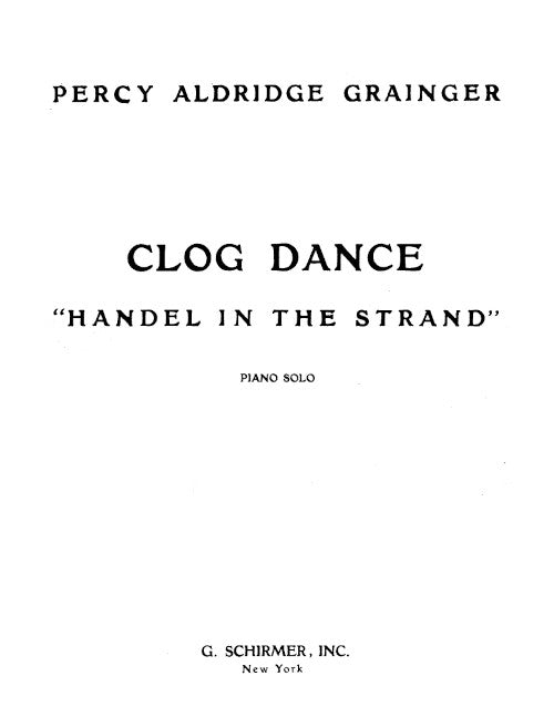 Handel in the Strand (Clog Dance)