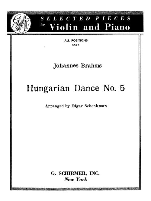 Hungarian Dance No. 5