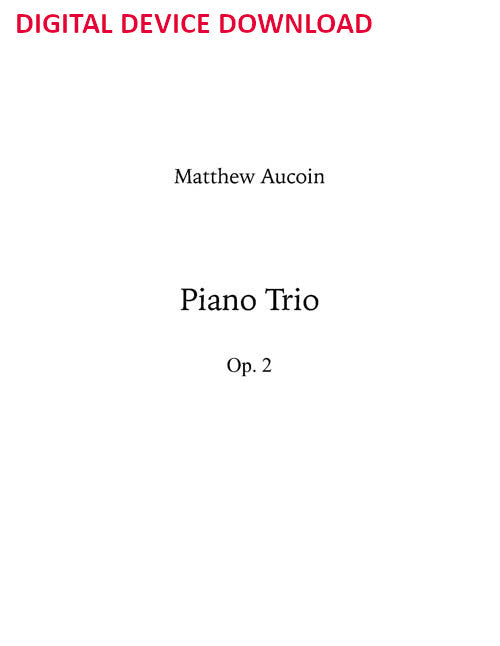 Piano Trio - Digital