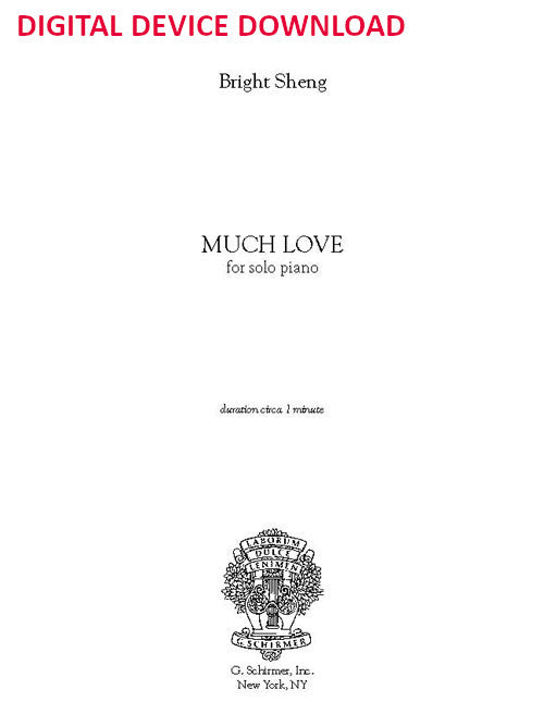 Much Love (Anniversary for Lenny) - Digital