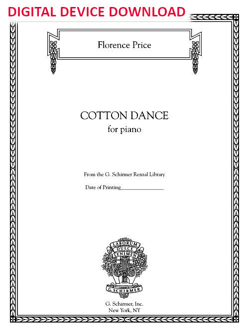 Cotton Dance - Digital (Not Printable)