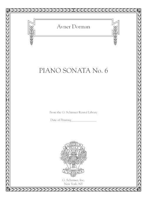 Piano Sonata No. 6