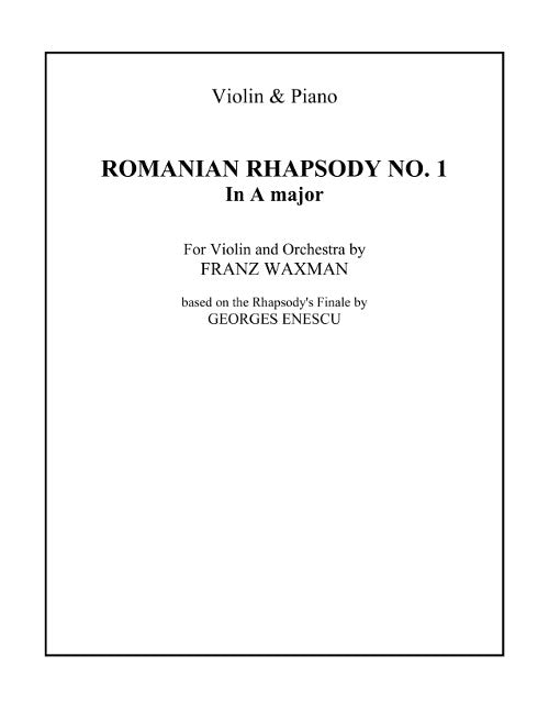 Romanian Rhapsody No. 1 (for violin and piano)