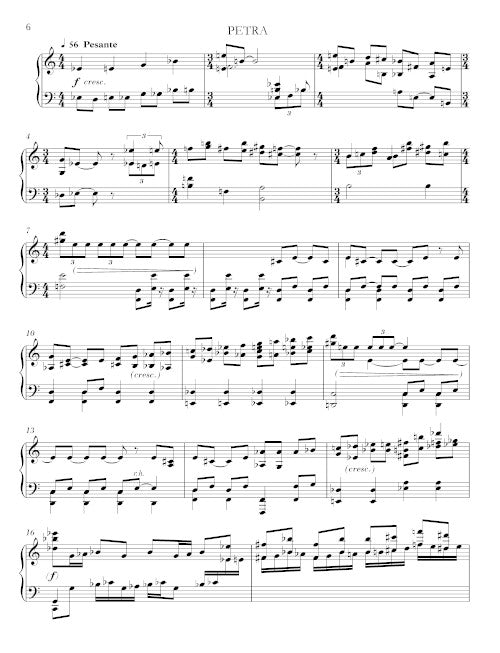 Arabesques for Solo Piano - Digital (Not Printable)