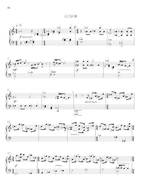 Arabesques for Solo Piano - Digital