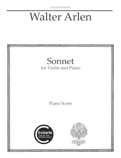 Sonnet for Violin and Piano