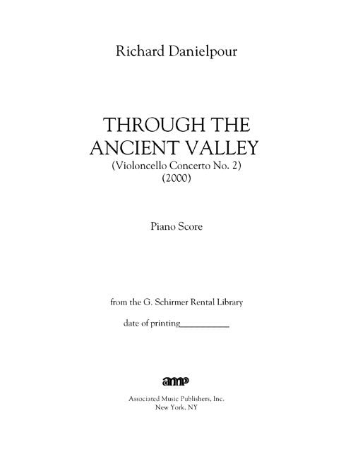 Through the Ancient Valley - (Cello Concerto No. 2)