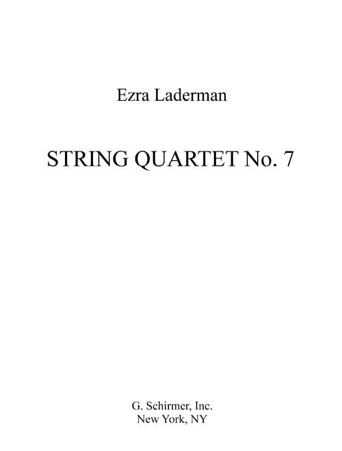 String Quartet No. 7