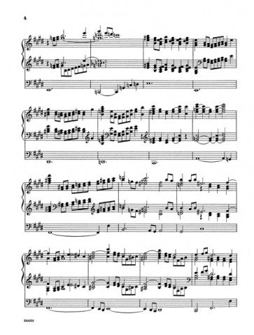 Third Sonata, in E