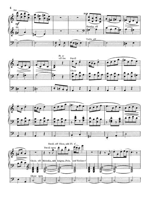 Canzone Pastorale (from Three Organ Pieces)