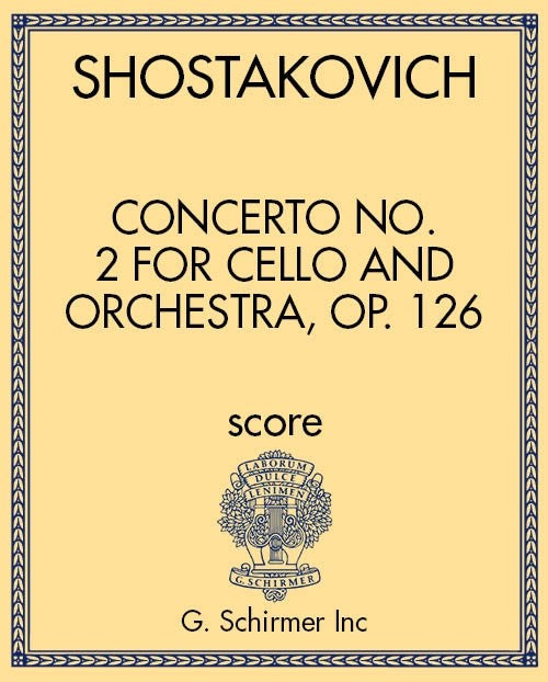 Concerto No. 2 for Cello and Orchestra, Op. 126