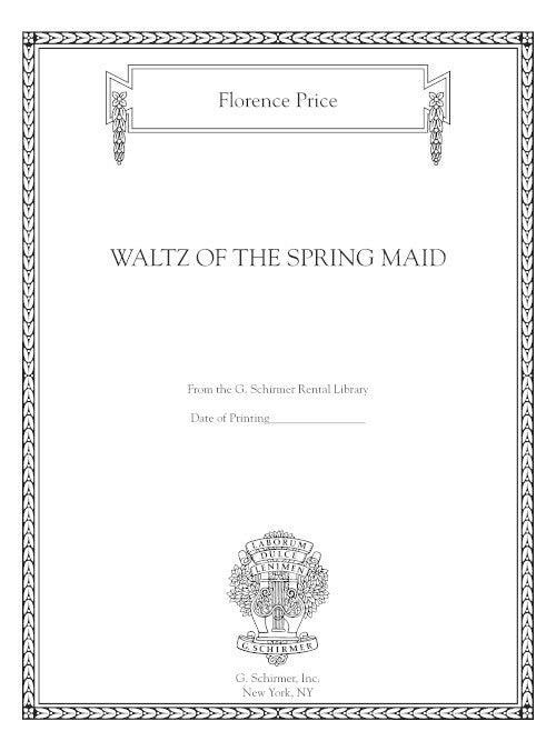 Waltz of the Spring Maid